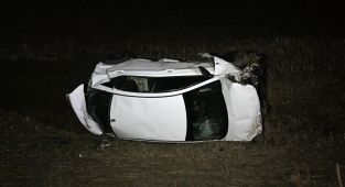 Kayseri'de otomobil devrildi: 1 ölü, 4 yaralı
