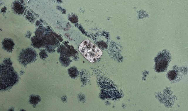 Kuruyan Avlan Gölü yağışların ardından yeniden su tuttu