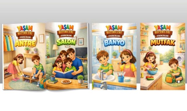 MEBden özel eğitimli öğrenciler için Yaşam Becerileri Etkinlikleri Kitabı