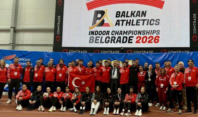 Milli atletlerden Balkanlarda büyük başarı: 14 madalya