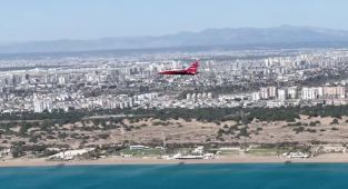 HÜRJET, Akdeniz semalarında sınırları zorladı
