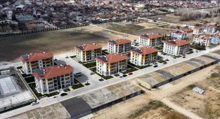 Konya'daki sosyal konutlarda ilk bayram heyecanı