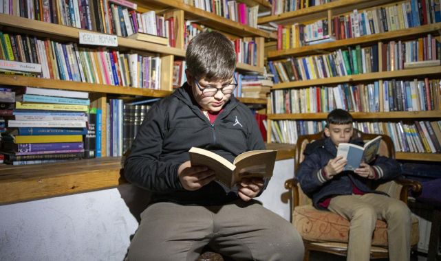 150 yıllık konakta açılan kütüphane öğrencileri ağırlıyor