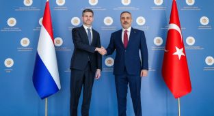 Bakan Fidan, Hollandalı mevkidaşı Berendsen ile bir araya geldi