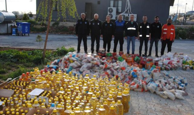 Böceklenmiş gıdalar ele geçirildi, ürünler imha edildi