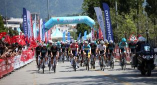 Cumhurbaşkanlığı Türkiye Bisiklet Turu'nda AydınMarmaris etabı başladı