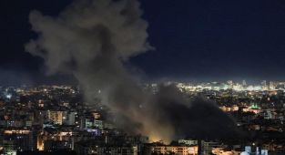 İşgalci İsrail ordusu Beyrut'un Dahiye bölgesine hava saldırısı düzenledi