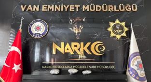Van'da 4,7 kilogram sentetik uyuşturucu ele geçirildi