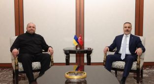 Bakan Fidan, Ukrayna Ulusal Güvenlik ve Savunma Konseyi Sekreteri Umerov ile görüştü
