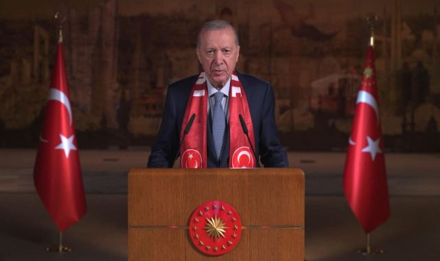 Cumhurbaşkanı Erdoğan'dan Bizim Çocuklar'a video mesaj