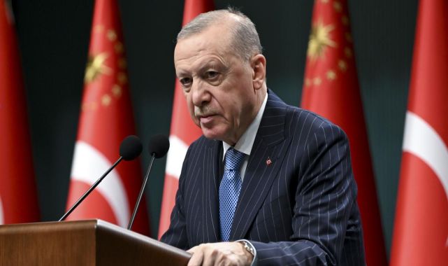 Cumhurbaşkanı Erdoğan'dan şehit ailesine başsağlığı mesajı