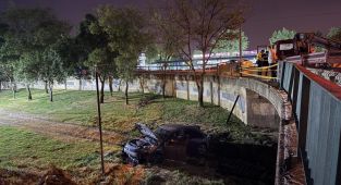 Navigasyon yanlış yolu gösterdi, dereye uçtu