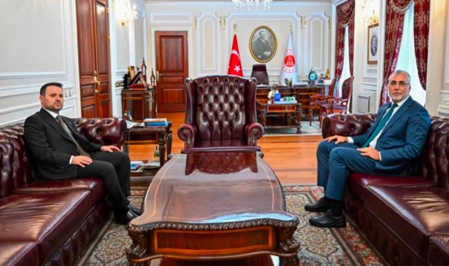 Bakan Gürlek, Bakan Işıkhan ile görüştü