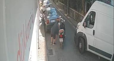 Bayraklı'da Noter çıkışı düşürülen 100 bin lirayı alıp kaçtı