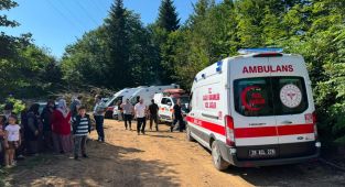 Giresun'da hava aracı düştü ihbarı ekipleri harekete geçirdi