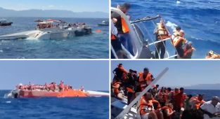 Girne açıklarında feribot battı: 8 kişi hayatını kaybetti, 18 kişi aranıyor