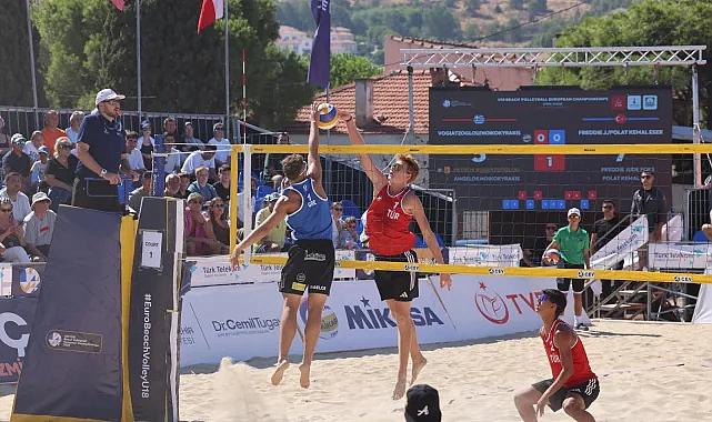 Foça'da yarı finalistler belli oldu