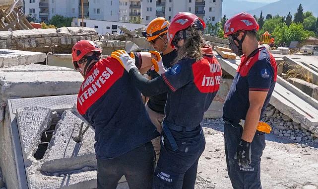 İzmir İtfaiyesi ağır arama kurtarmada güçleniyor