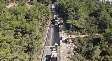 İzmir'de Aliağa ve Seferihisar'da yollar yenileniyor