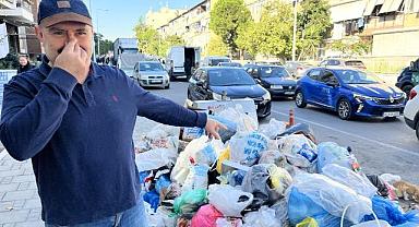 Karşıyaka’da çöp krizi: Konteynerler taştı, mahalleli tepkili