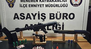 Menemen’de polis ve jandarmadan dev operasyon: 44 gözaltı